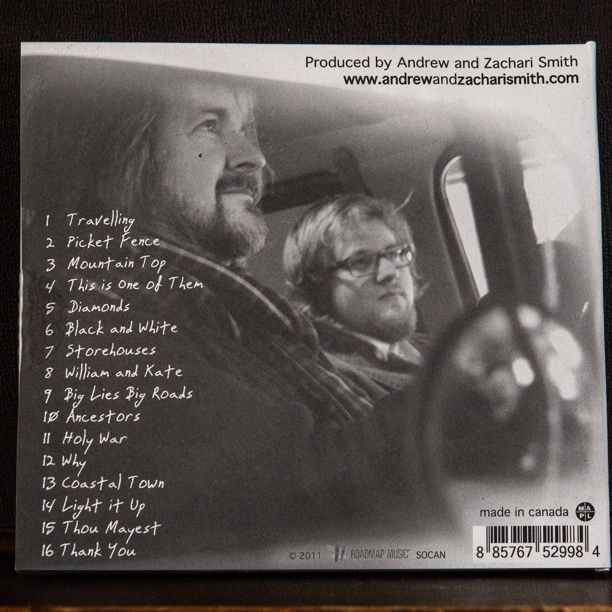 Travelling - Andrew and Zachari Smith (CD)